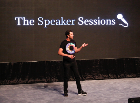 Jason Silva The host of brain games inspires the audience 